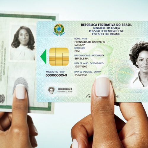 Antigo RG (à esquerda) e CIN atual. Foto: gov.br.