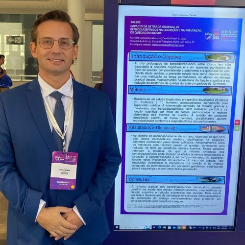 Médico de Garça destaca avanços no cuidado ao idoso durante congresso nacional de geriatria